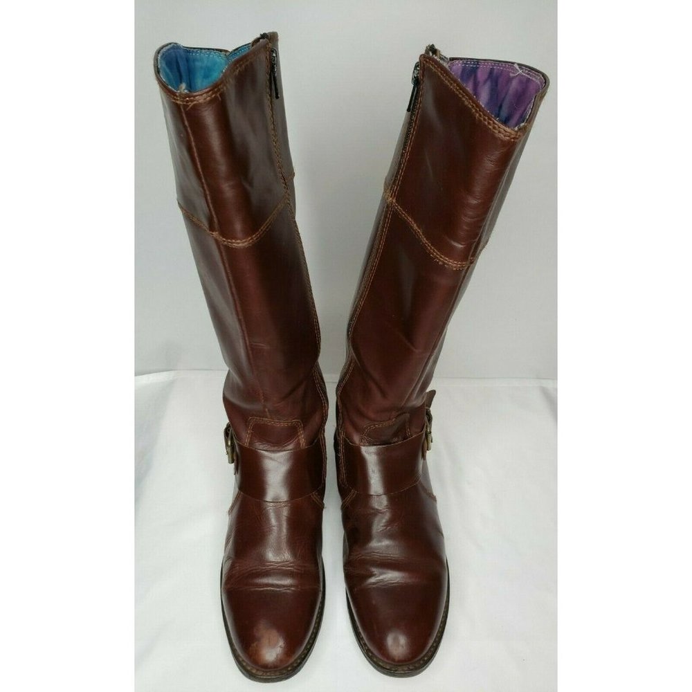 Dingo Ladies tall zipper/harness riding boots